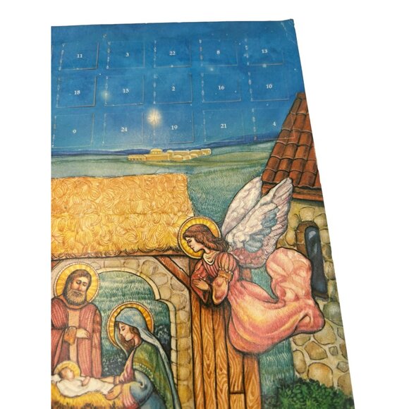 Vintage Current Christmas The Story of Christmas Paper Pop up Advent Calendar 19 - Picture 3 of 13
